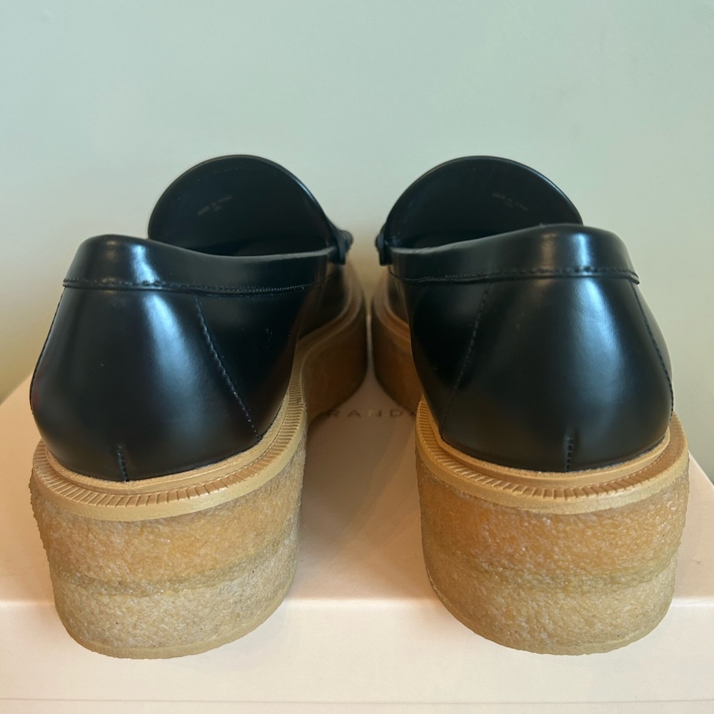 Loeffler Randall Black Rikki Loafers - Picture 5 of 8